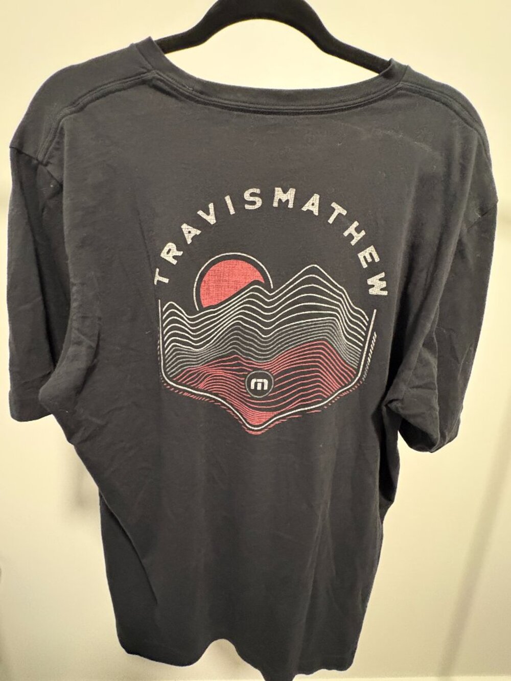 Travis Mathew Pure Comedy Men's Golf T-Shirt Size XL